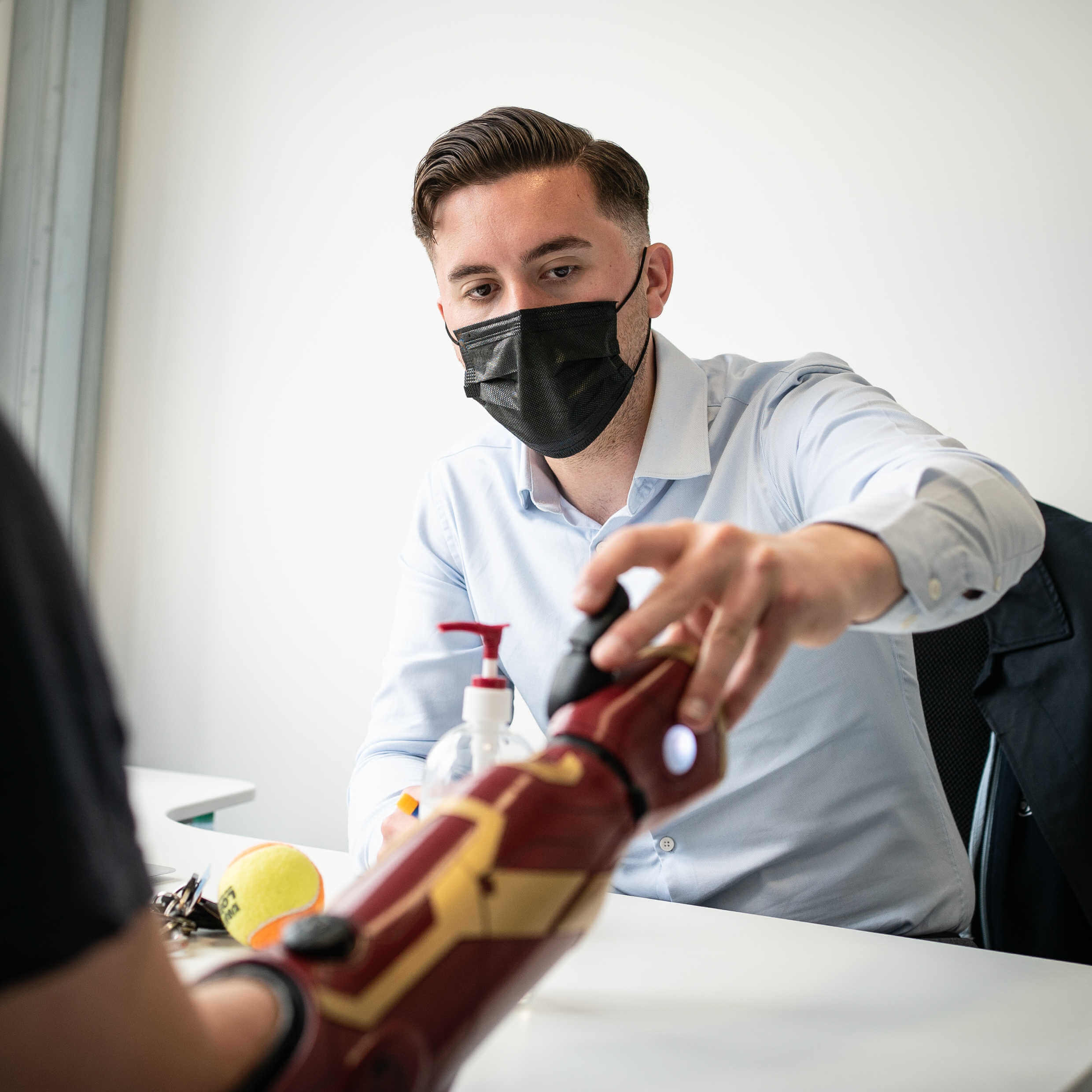 arm amputee prosthetist